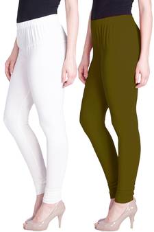  Lyra Multicolour Free Size Churidar Leggings