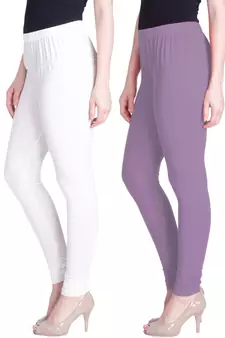  Lyra Multicolour Free Size Churidar Leggings