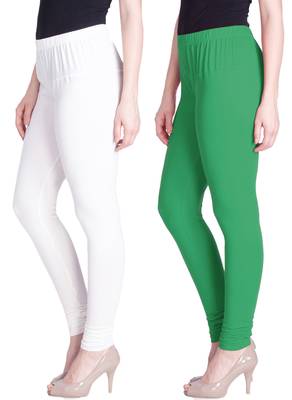  Lyra Multicolour Free Size Churidar Leggings 1