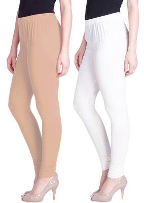  Lyra Multicolour Free Size Churidar Leggings 1