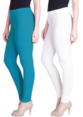  Lyra Multicolour Free Size Churidar Leggings 1