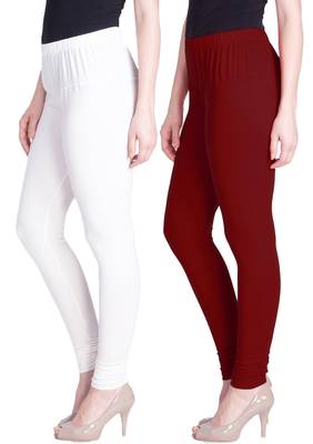  Lyra Multicolour Free Size Churidar Leggings 2