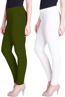  Lyra Multicolour Free Size Churidar Leggings