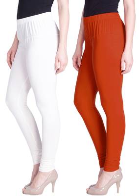 Lyra Multicolour Free Size Churidar Leggings 1