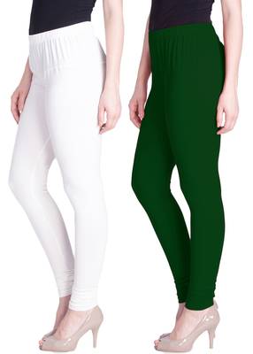  Lyra Multicolour Free Size Churidar Leggings 1