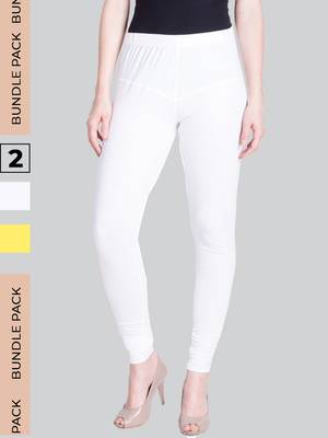  Lyra Multicolour Free Size Churidar Leggings 1