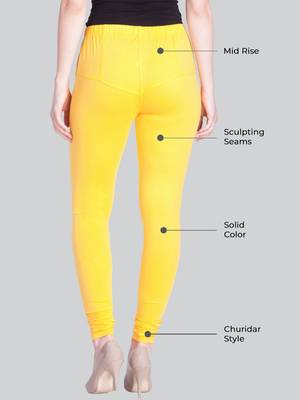  Lyra Multicolour Free Size Churidar Leggings 2