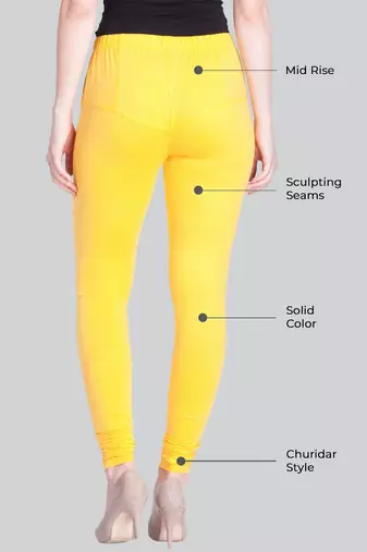  Lyra Multicolour Free Size Churidar Leggings