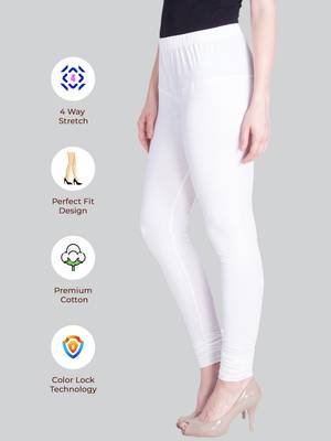  Lyra Multicolour Free Size Churidar Leggings 3