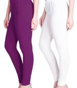  Lyra Multicolour Free Size Churidar Leggings