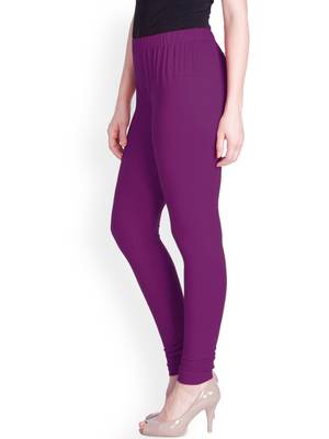  Lyra Multicolour Free Size Churidar Leggings 4