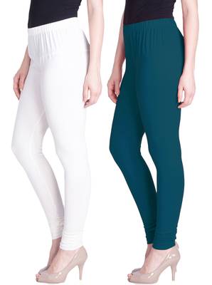  Lyra Multicolour Free Size Churidar Leggings 1
