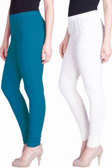  Lyra Multicolour Free Size Churidar Leggings