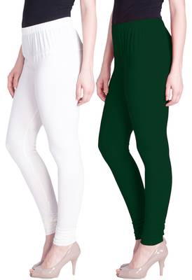  Lyra Multicolour Free Size Churidar Leggings 1