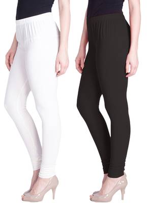  Lyra Multicolour Free Size Churidar Leggings 1