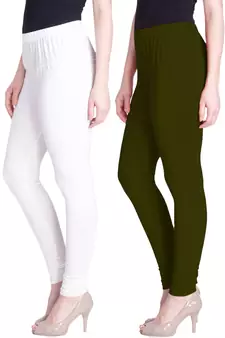  Lyra Multicolour Free Size Churidar Leggings