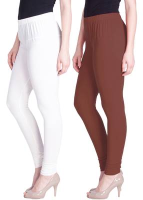  Lyra Multicolour Free Size Churidar Leggings 1