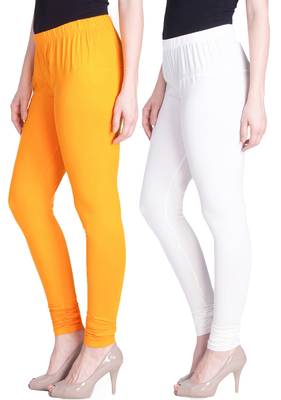  Lyra Multicolour Free Size Churidar Leggings 1
