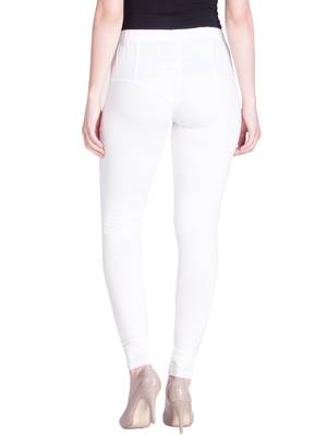  Lyra Multicolour Free Size Churidar Leggings 3