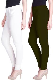  Lyra Multicolour Free Size Churidar Leggings