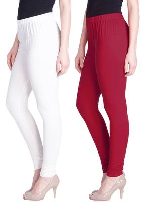  Lyra Multicolour Free Size Churidar Leggings 1