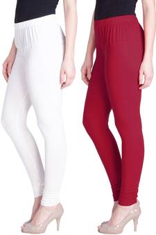  Lyra Multicolour Free Size Churidar Leggings
