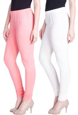  Lyra Multicolour Free Size Churidar Leggings 1