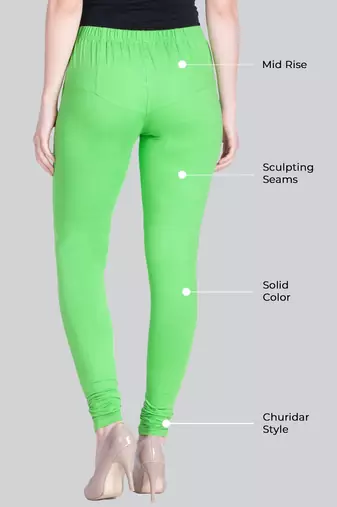  Lyra Multicolour Free Size Churidar Leggings
