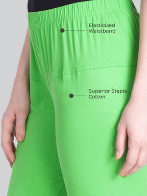  Lyra Multicolour Free Size Churidar Leggings 4