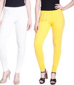  Lyra Multicolour Free Size Churidar Leggings