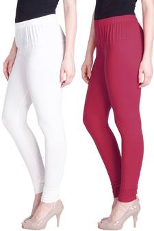  Lyra Multicolour Free Size Churidar Leggings