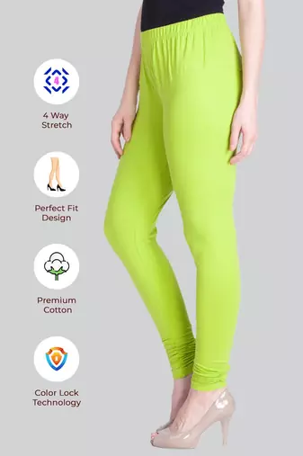 Lyra Multicolour Free Size Churidar Leggings