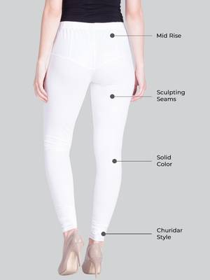 Lyra Multicolour Free Size Churidar Leggings 2