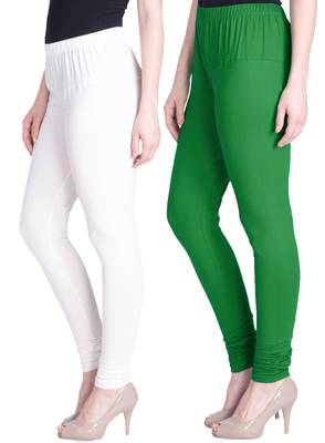  Lyra Multicolour Free Size Churidar Leggings 1