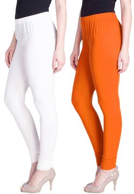  Lyra Multicolour Free Size Churidar Leggings 1