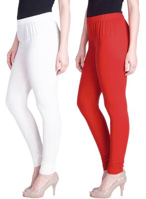  Lyra Multicolour Free Size Churidar Leggings 1