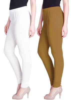  Lyra Multicolour Free Size Churidar Leggings 1