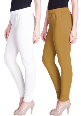  Lyra Multicolour Free Size Churidar Leggings 1