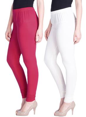  Lyra Multicolour Free Size Churidar Leggings 1