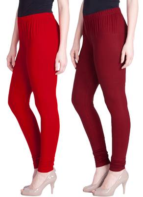  Lyra Multicolour Free Size Churidar Leggings 1