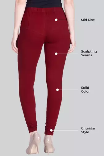  Lyra Multicolour Free Size Churidar Leggings