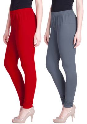  Lyra Multicolour Free Size Churidar Leggings 1