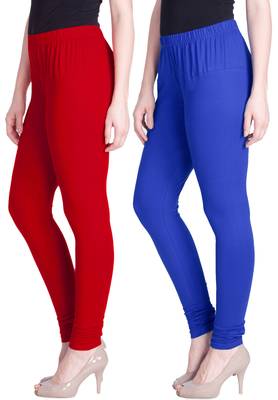  Lyra Multicolour Free Size Churidar Leggings 1