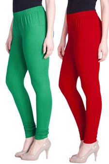  Lyra Multicolour Free Size Churidar Leggings