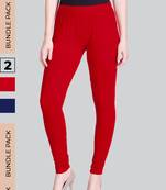  Lyra Multicolour Free Size Churidar Leggings