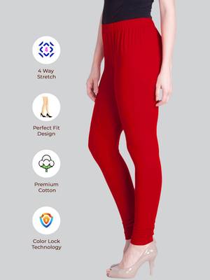  Lyra Multicolour Free Size Churidar Leggings 2