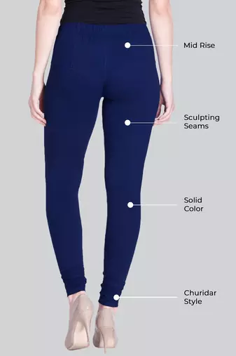  Lyra Multicolour Free Size Churidar Leggings