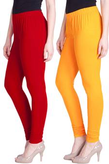  Lyra Multicolour Free Size Churidar Leggings