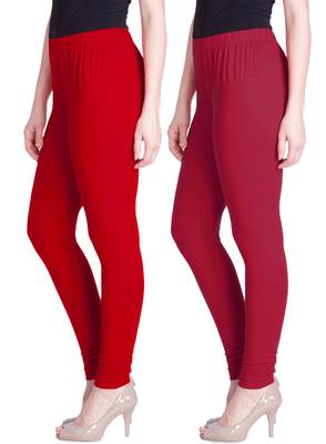  Lyra Multicolour Free Size Churidar Leggings 1