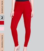  Lyra Multicolour Free Size Churidar Leggings